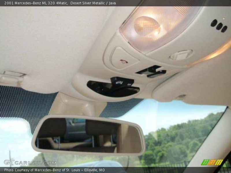 Desert Silver Metallic / Java 2001 Mercedes-Benz ML 320 4Matic