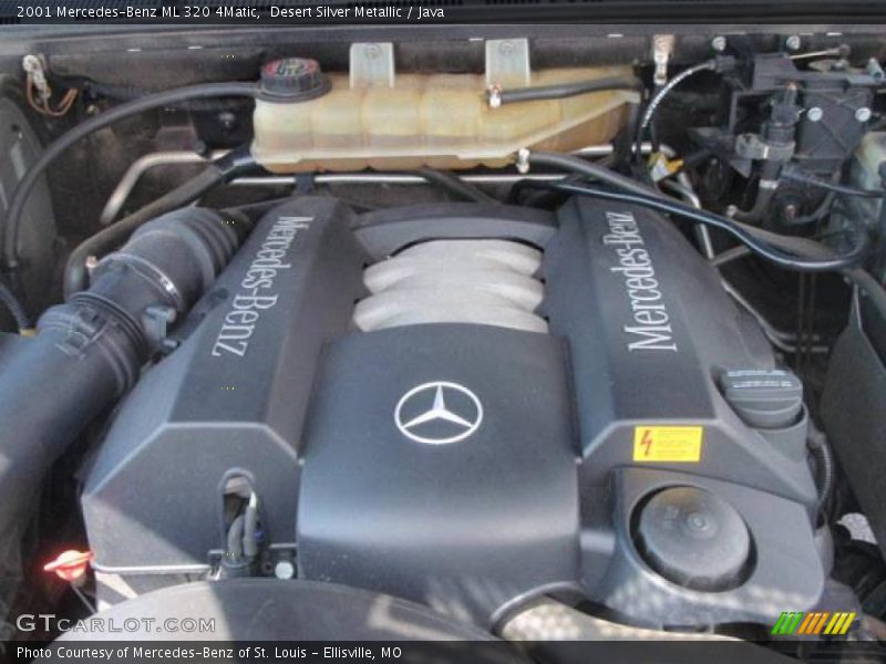 Desert Silver Metallic / Java 2001 Mercedes-Benz ML 320 4Matic