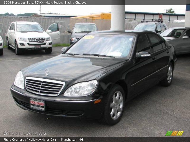 Black / Charcoal 2004 Mercedes-Benz S 500 4Matic Sedan