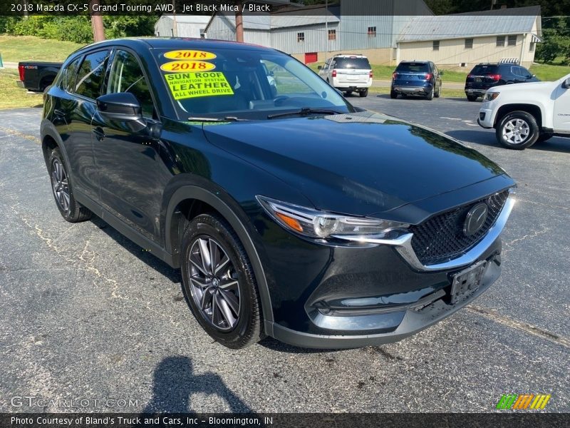 Jet Black Mica / Black 2018 Mazda CX-5 Grand Touring AWD