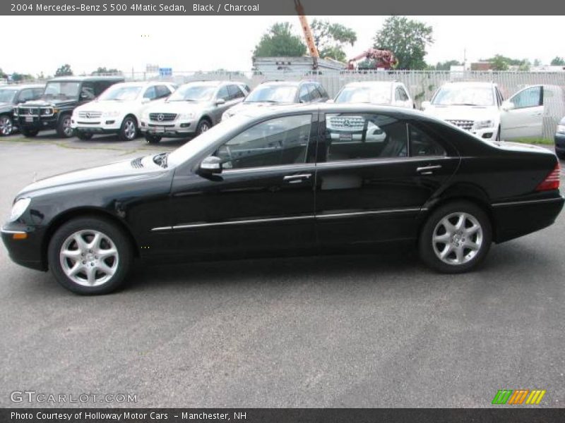 Black / Charcoal 2004 Mercedes-Benz S 500 4Matic Sedan