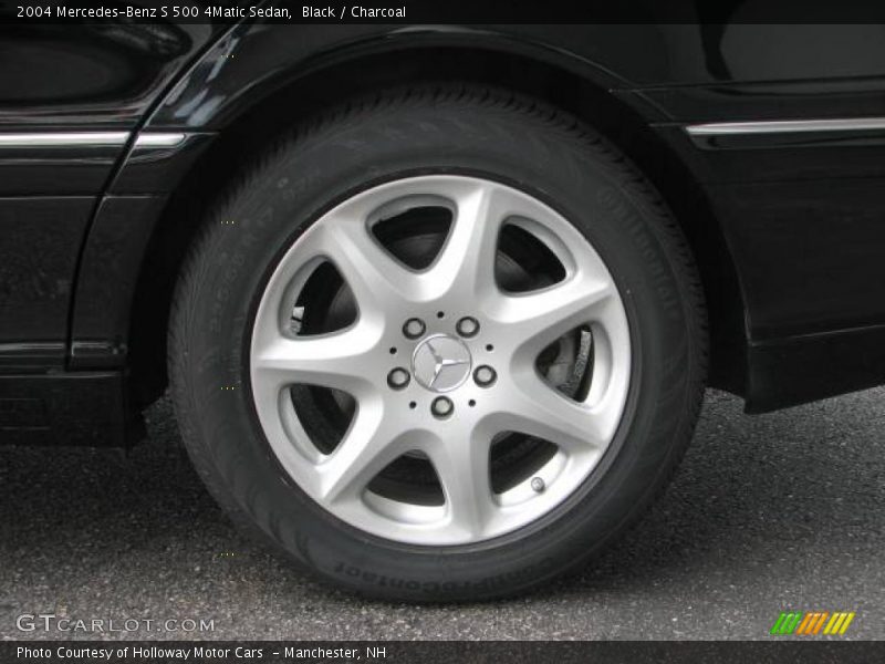Black / Charcoal 2004 Mercedes-Benz S 500 4Matic Sedan