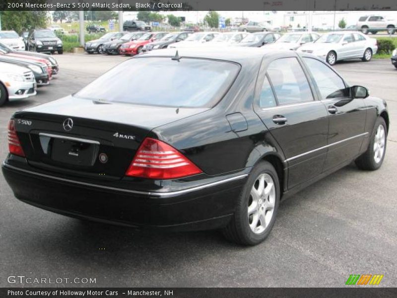 Black / Charcoal 2004 Mercedes-Benz S 500 4Matic Sedan