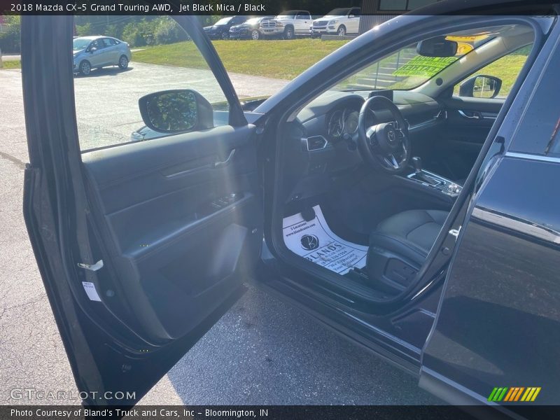 Jet Black Mica / Black 2018 Mazda CX-5 Grand Touring AWD