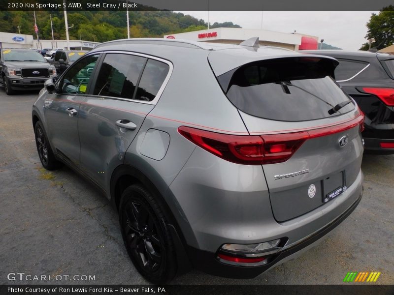 Steel Gray / Black 2020 Kia Sportage S AWD