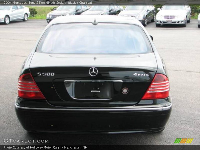 Black / Charcoal 2004 Mercedes-Benz S 500 4Matic Sedan
