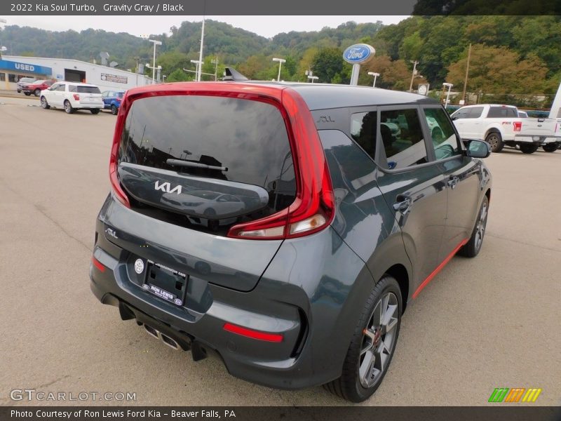 Gravity Gray / Black 2022 Kia Soul Turbo