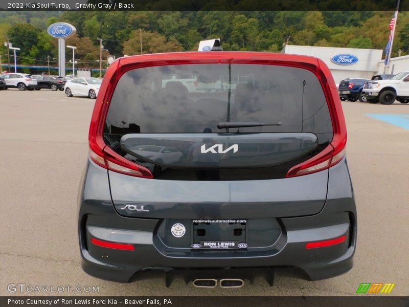 Gravity Gray / Black 2022 Kia Soul Turbo
