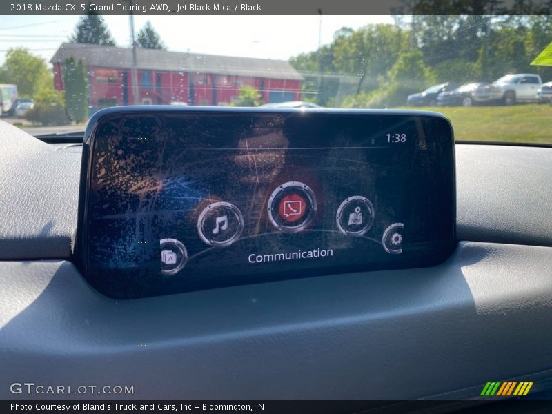 Jet Black Mica / Black 2018 Mazda CX-5 Grand Touring AWD