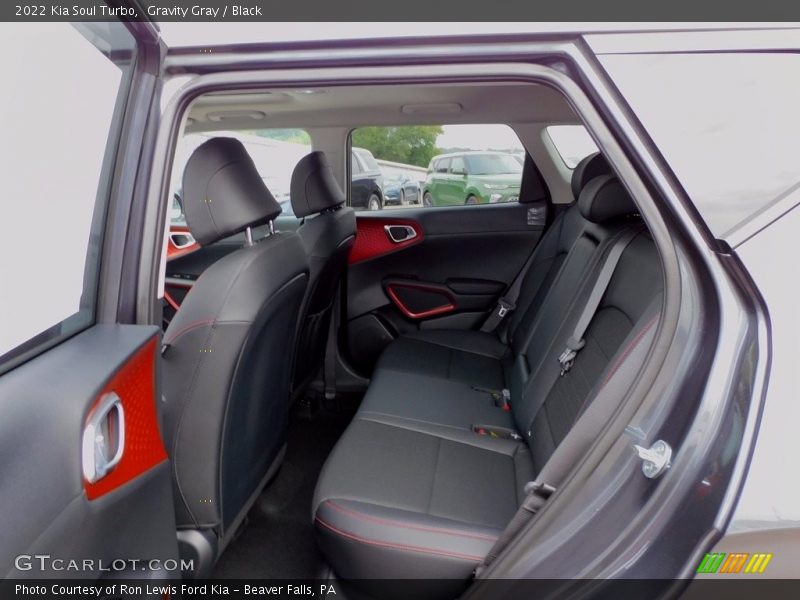 Rear Seat of 2022 Soul Turbo