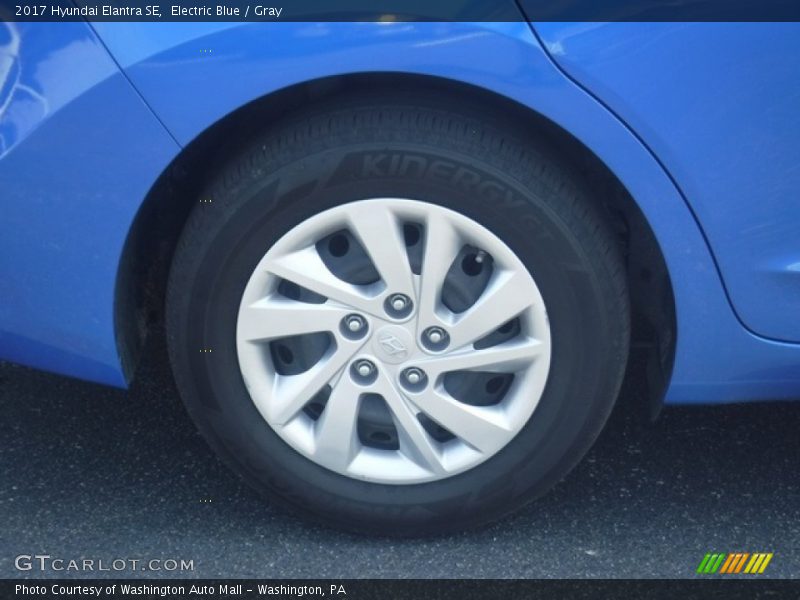 Electric Blue / Gray 2017 Hyundai Elantra SE