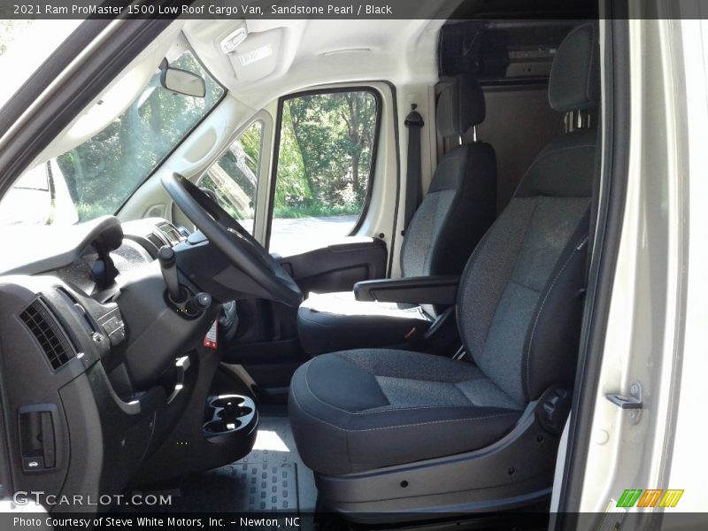 Front Seat of 2021 ProMaster 1500 Low Roof Cargo Van