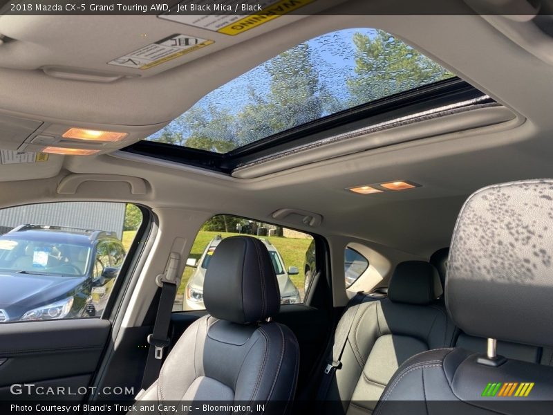 Jet Black Mica / Black 2018 Mazda CX-5 Grand Touring AWD