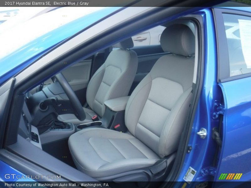 Electric Blue / Gray 2017 Hyundai Elantra SE