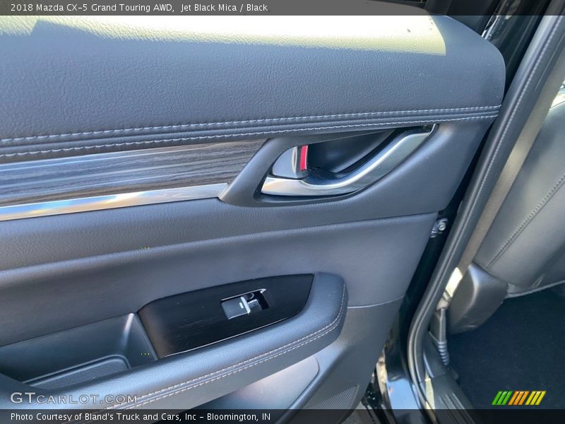 Jet Black Mica / Black 2018 Mazda CX-5 Grand Touring AWD