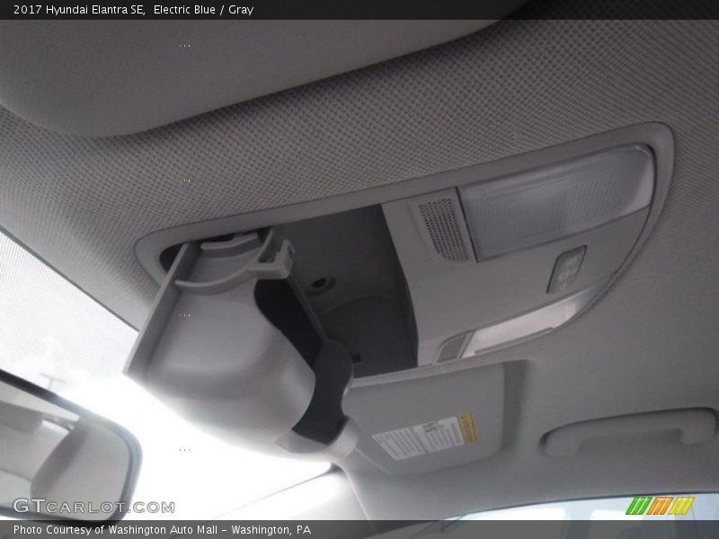 Electric Blue / Gray 2017 Hyundai Elantra SE