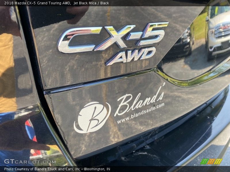 Jet Black Mica / Black 2018 Mazda CX-5 Grand Touring AWD