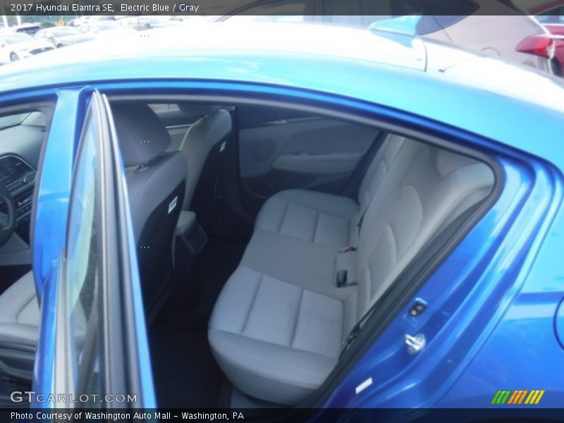 Electric Blue / Gray 2017 Hyundai Elantra SE