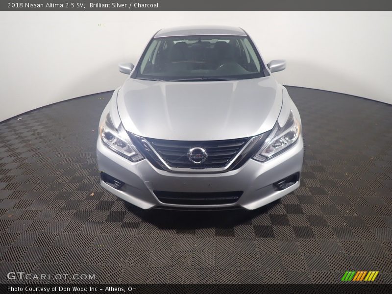 Brilliant Silver / Charcoal 2018 Nissan Altima 2.5 SV