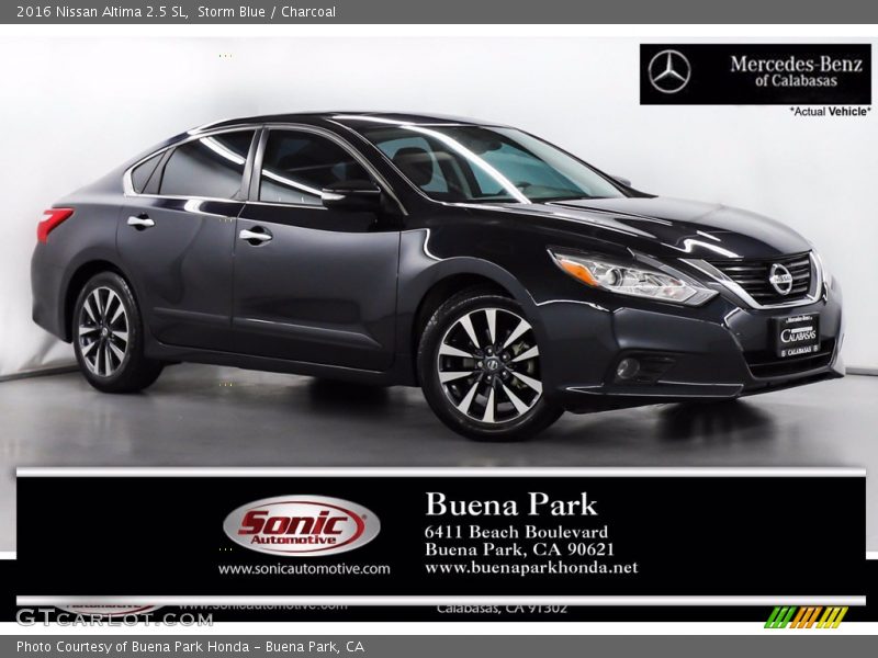 Storm Blue / Charcoal 2016 Nissan Altima 2.5 SL