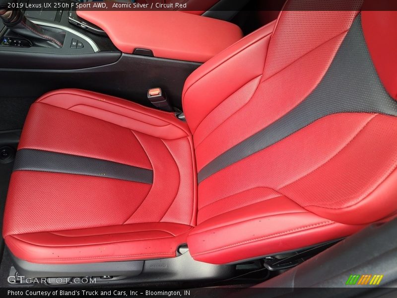 Atomic Silver / Circuit Red 2019 Lexus UX 250h F Sport AWD