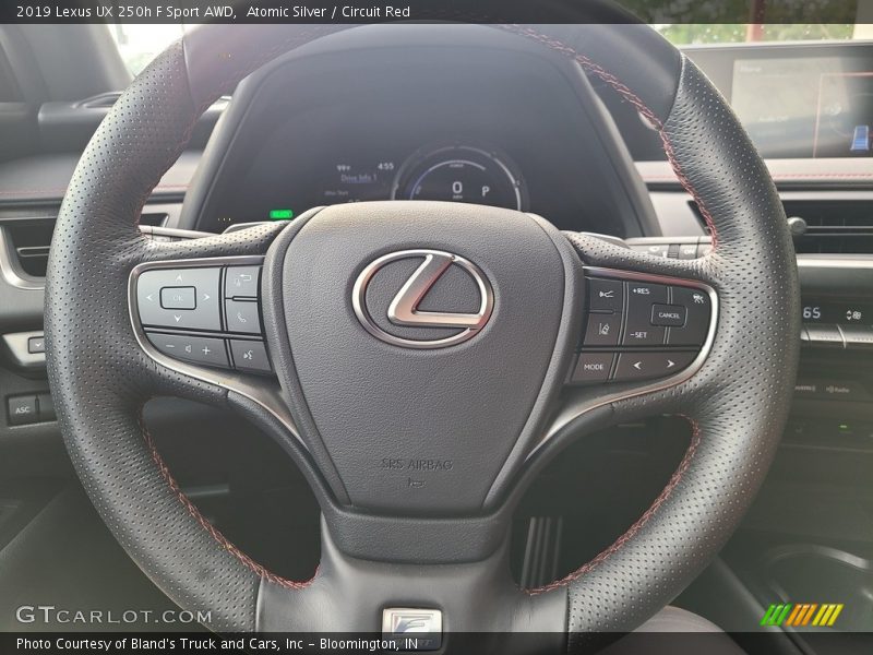  2019 UX 250h F Sport AWD Steering Wheel