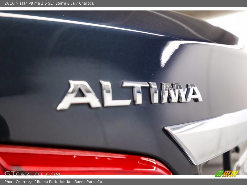 Storm Blue / Charcoal 2016 Nissan Altima 2.5 SL