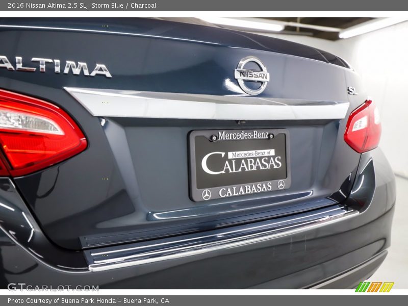 Storm Blue / Charcoal 2016 Nissan Altima 2.5 SL