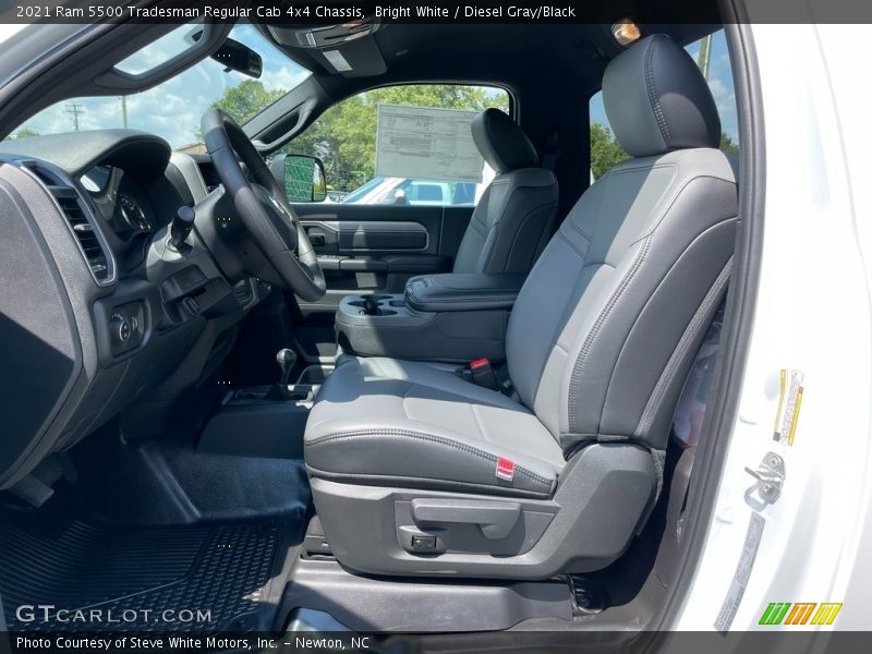 Bright White / Diesel Gray/Black 2021 Ram 5500 Tradesman Regular Cab 4x4 Chassis