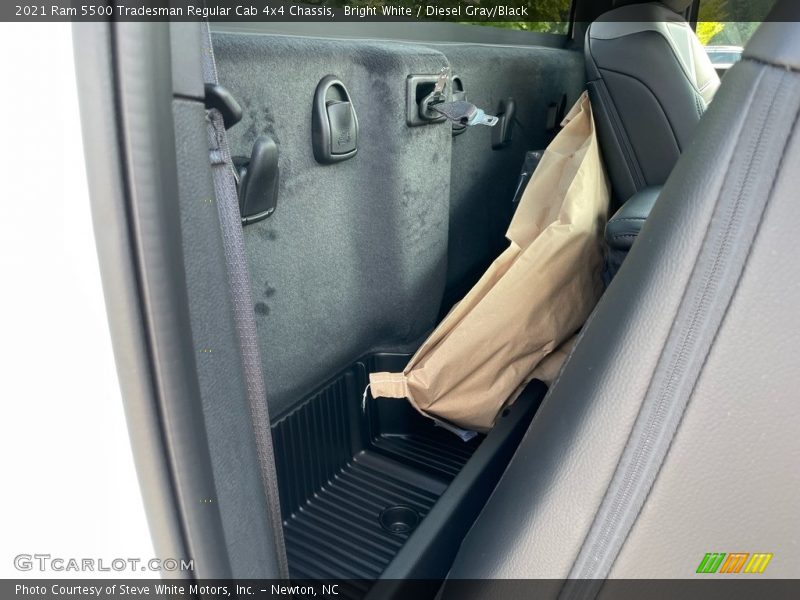 Bright White / Diesel Gray/Black 2021 Ram 5500 Tradesman Regular Cab 4x4 Chassis