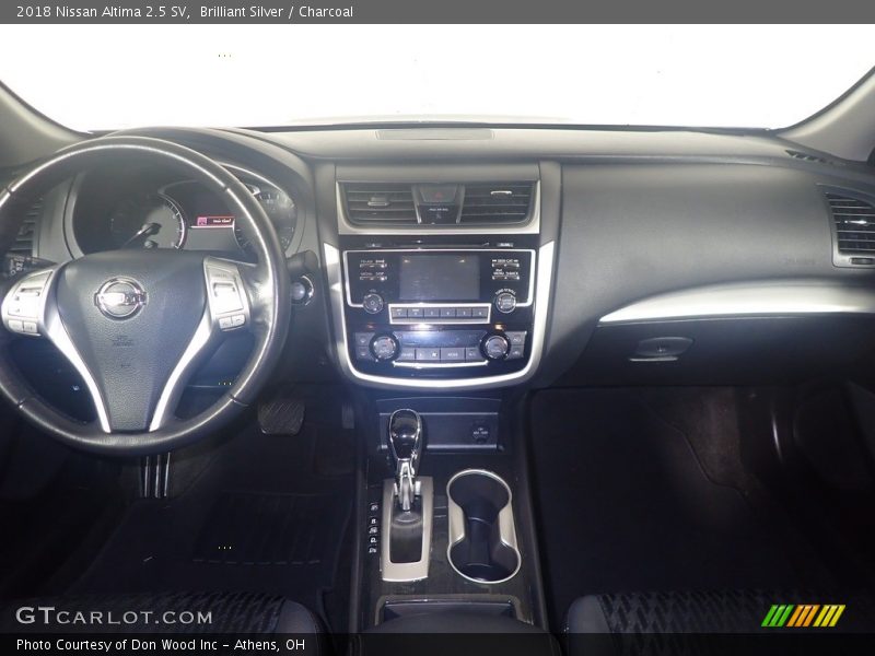Brilliant Silver / Charcoal 2018 Nissan Altima 2.5 SV