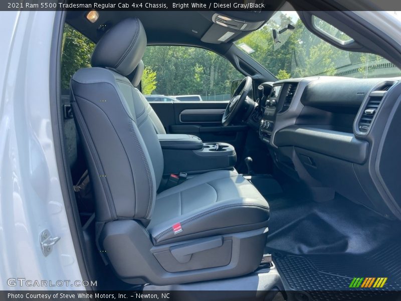 Bright White / Diesel Gray/Black 2021 Ram 5500 Tradesman Regular Cab 4x4 Chassis