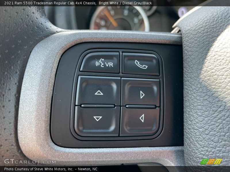 Bright White / Diesel Gray/Black 2021 Ram 5500 Tradesman Regular Cab 4x4 Chassis