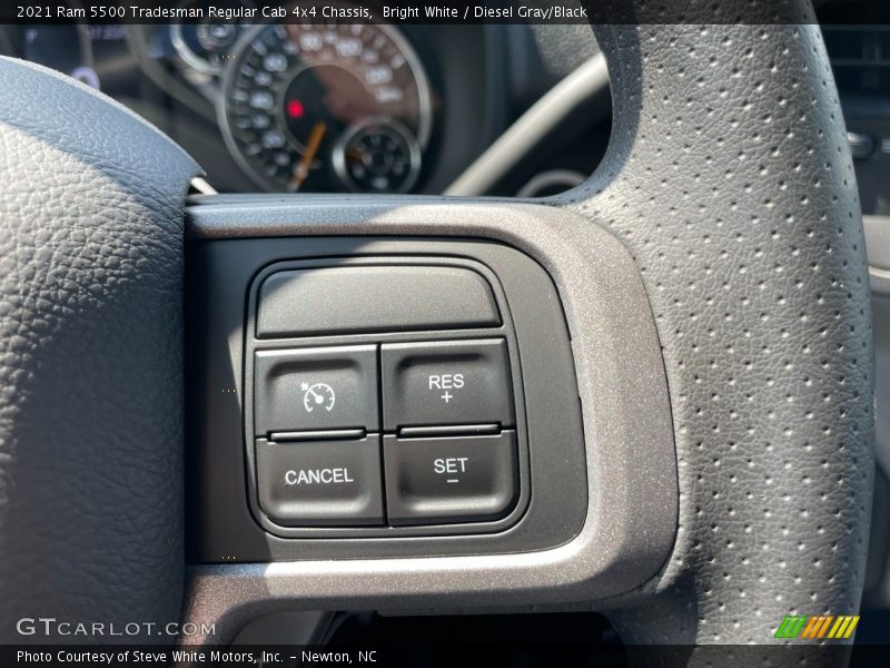 Bright White / Diesel Gray/Black 2021 Ram 5500 Tradesman Regular Cab 4x4 Chassis