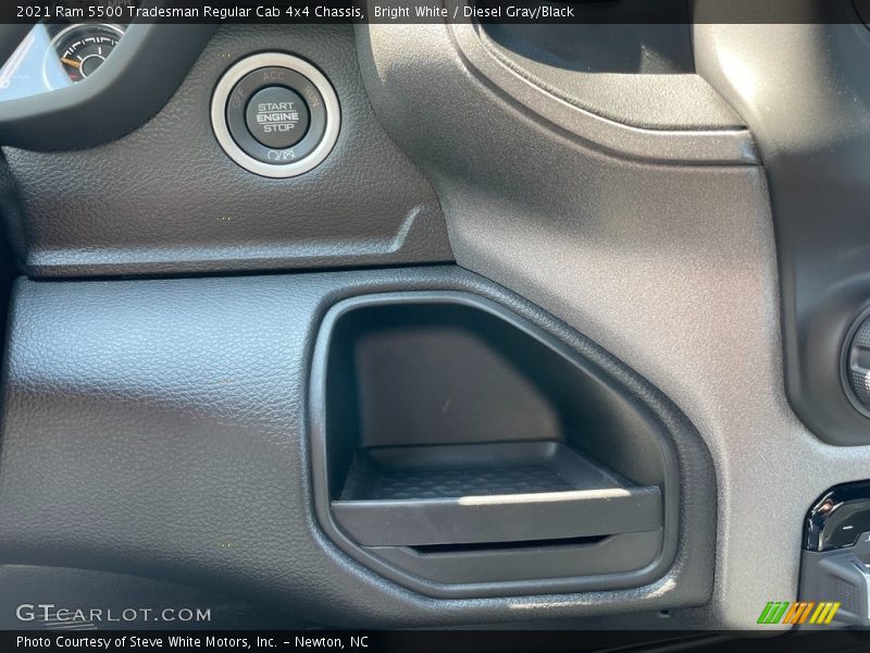 Bright White / Diesel Gray/Black 2021 Ram 5500 Tradesman Regular Cab 4x4 Chassis