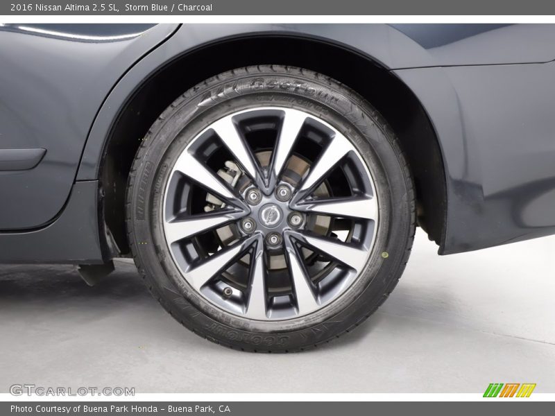 Storm Blue / Charcoal 2016 Nissan Altima 2.5 SL