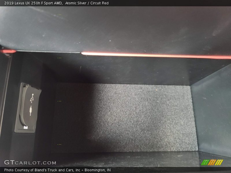Atomic Silver / Circuit Red 2019 Lexus UX 250h F Sport AWD