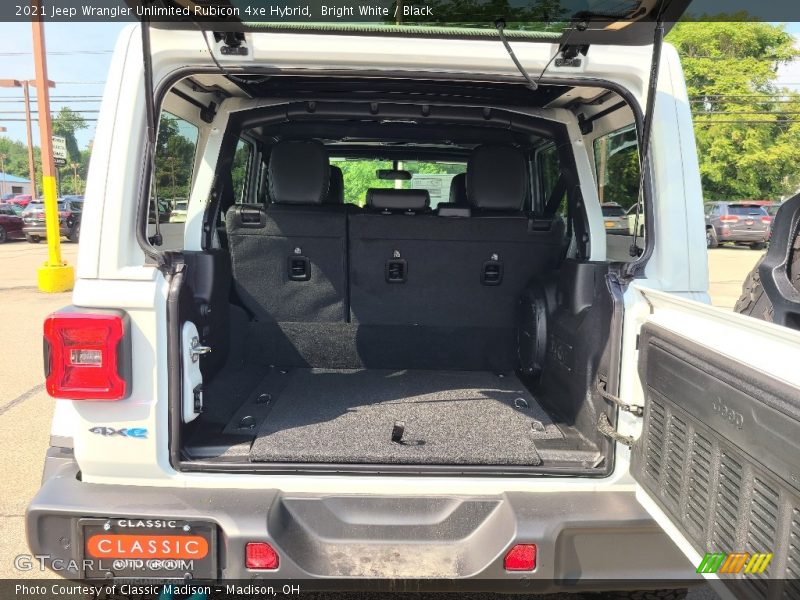Bright White / Black 2021 Jeep Wrangler Unlimited Rubicon 4xe Hybrid