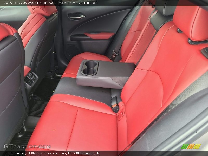 Rear Seat of 2019 UX 250h F Sport AWD