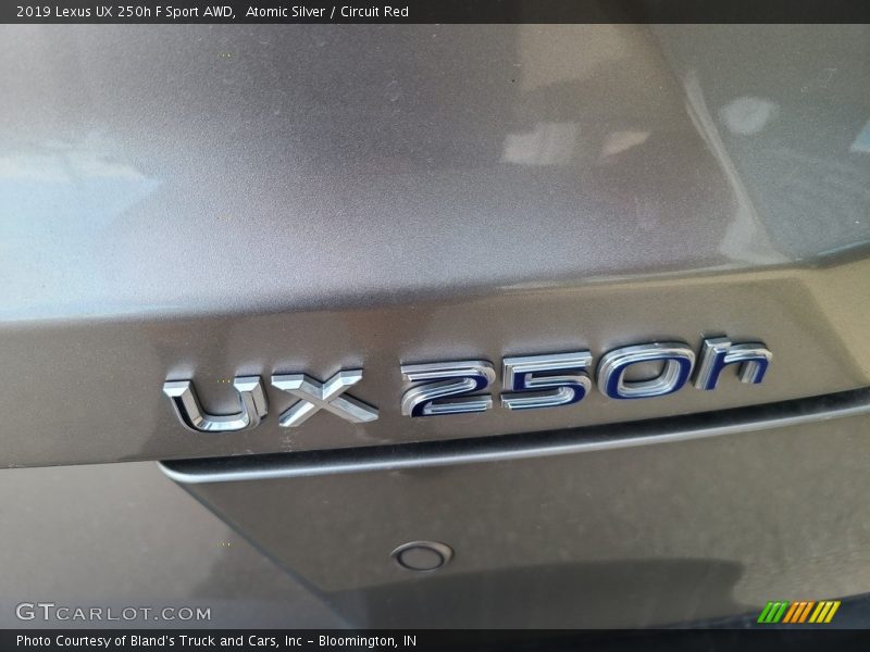 Atomic Silver / Circuit Red 2019 Lexus UX 250h F Sport AWD