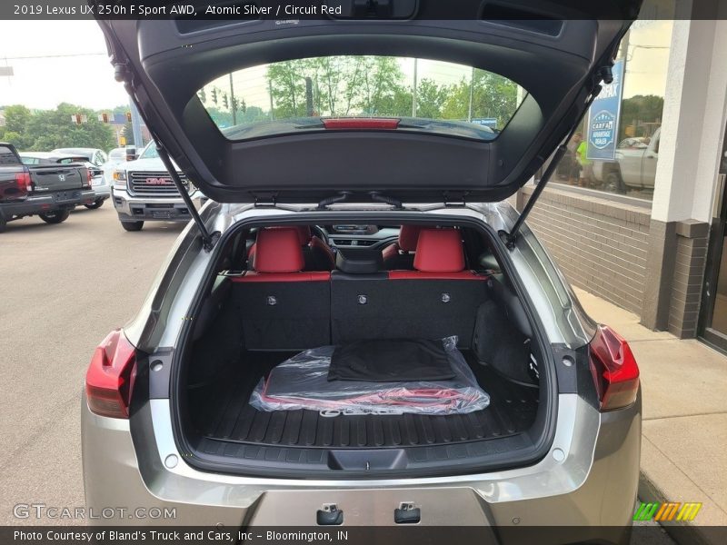 Atomic Silver / Circuit Red 2019 Lexus UX 250h F Sport AWD