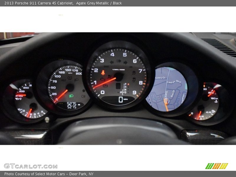  2013 911 Carrera 4S Cabriolet Carrera 4S Cabriolet Gauges