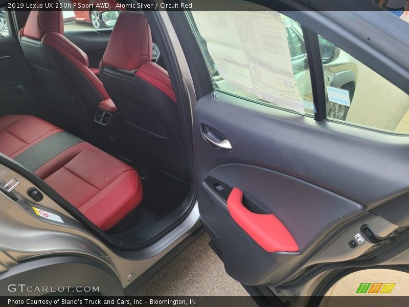 Atomic Silver / Circuit Red 2019 Lexus UX 250h F Sport AWD