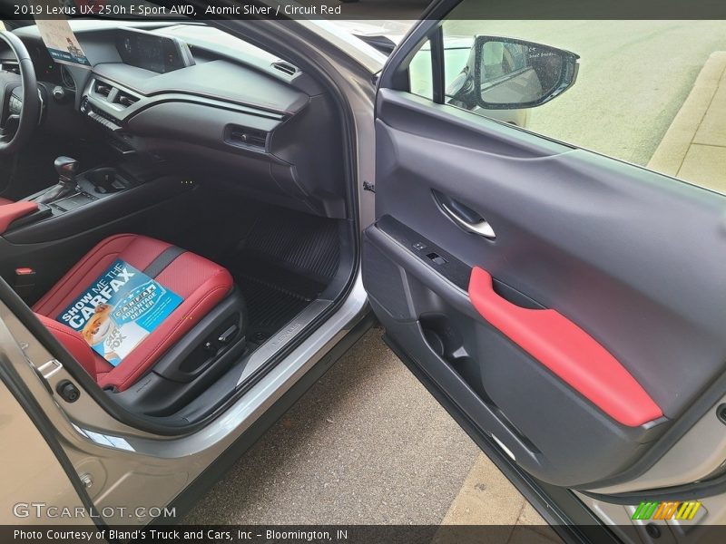 Atomic Silver / Circuit Red 2019 Lexus UX 250h F Sport AWD