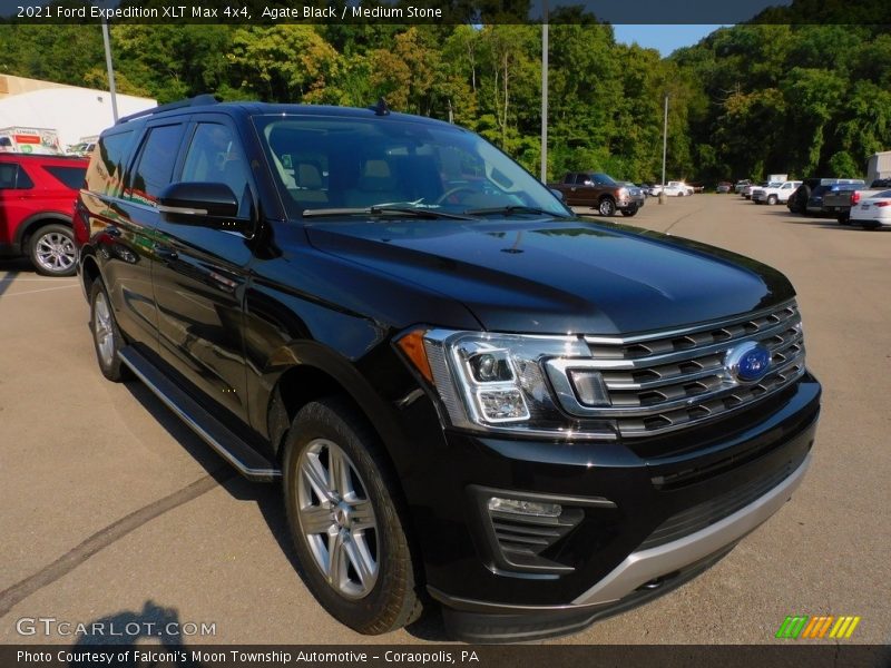 Agate Black / Medium Stone 2021 Ford Expedition XLT Max 4x4