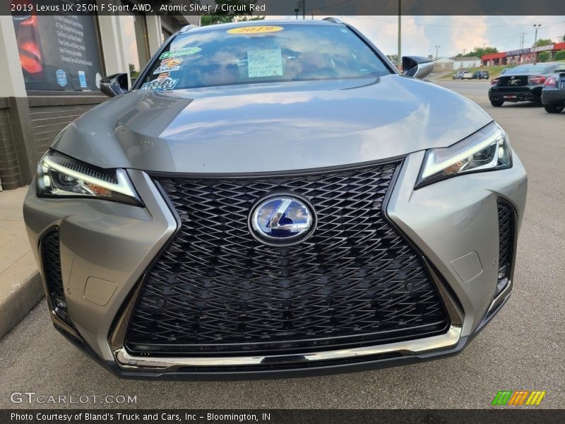 Atomic Silver / Circuit Red 2019 Lexus UX 250h F Sport AWD