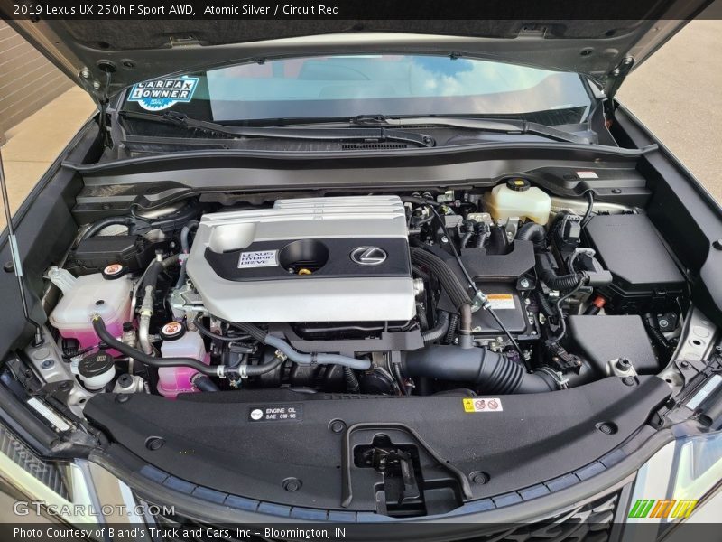  2019 UX 250h F Sport AWD Engine - 2.0 Liter DOHC 16-Valve VVT-i 4 Cylinder Gasoline/Electric Hybrid
