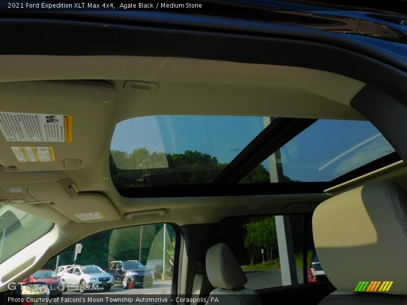 Agate Black / Medium Stone 2021 Ford Expedition XLT Max 4x4