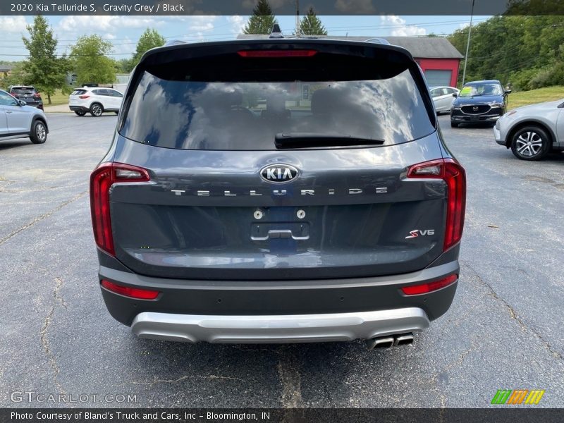 Gravity Grey / Black 2020 Kia Telluride S