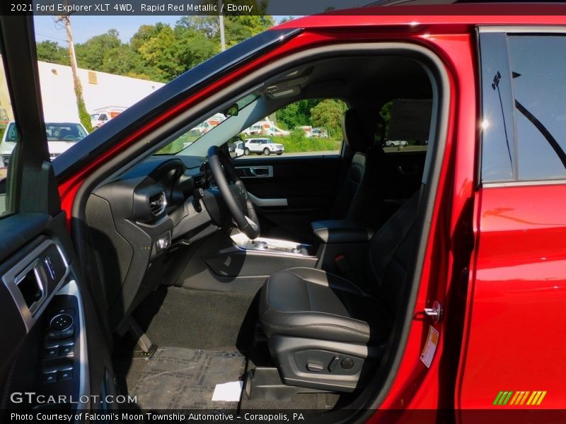 Rapid Red Metallic / Ebony 2021 Ford Explorer XLT 4WD